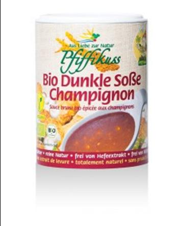 Dunkle Sauce BIO mit Champignons
